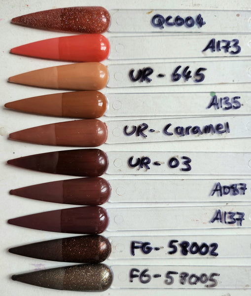 Single colour nails ๐