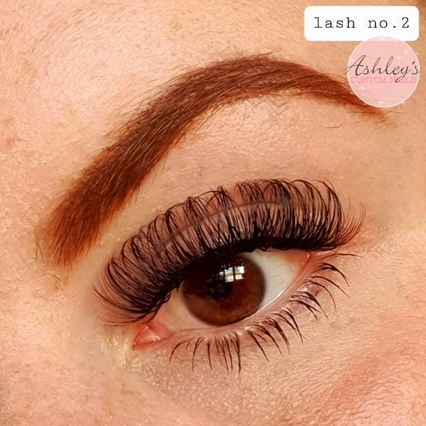 Russian effect D-curl lash no.2