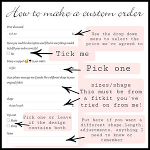 How to order nails perfectly 💅